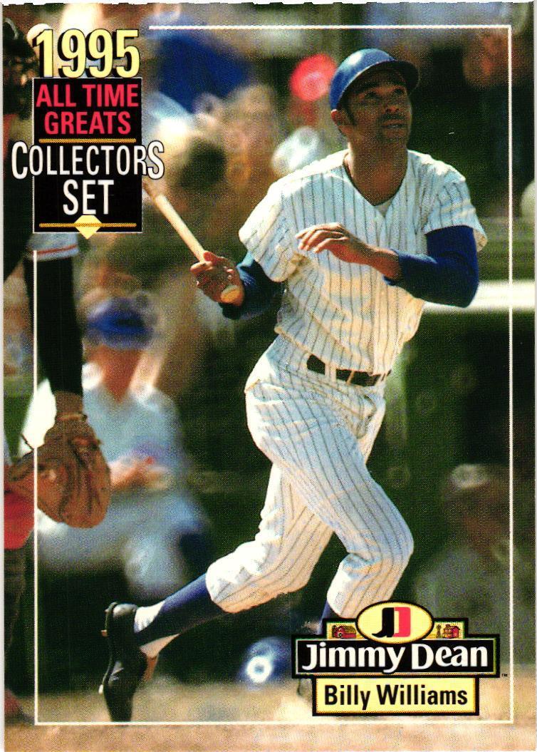 1995 Jimmy Dean All-Time Greats #NNO Billy Williams
