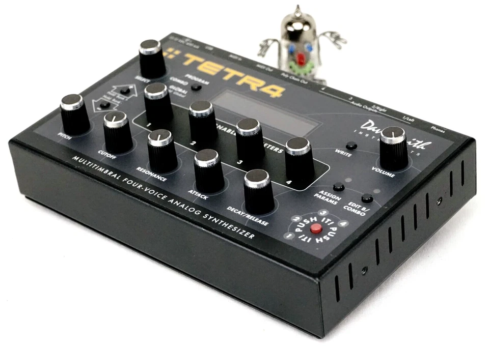 DSI Dave Smith TETRA 4 Synthesizer Desktop + Top Zustand + 1 Jahr Garantie - Bild 4 von 4