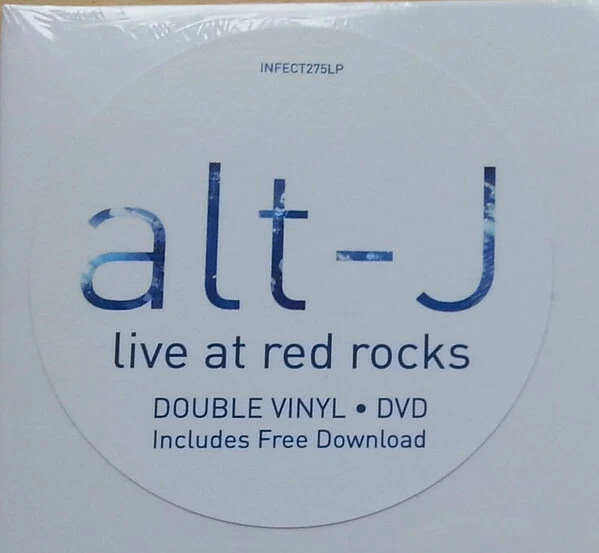 AltJ Red Rocks live Blue vinyl + DVD + D/L Official release sealed 33rpm - Image 2 of 4