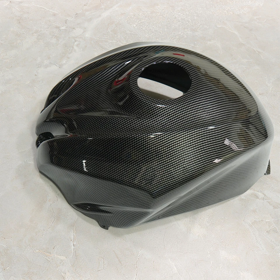Fuel Gas Tank Cover Fairing For Suzuki GSXR1000 K9 2009-2016 Carbon Fiber Look - Image 2 of 4
