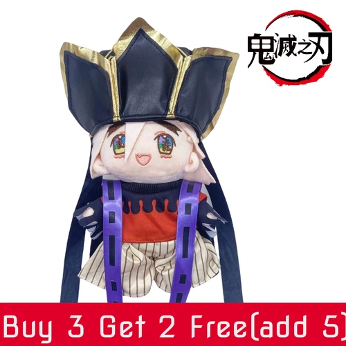 Anime Demon@Slayer Douma Plush Toy Stuffed!Doll Home Decoration*Fans Kids Gift% - Picture 3 of 14