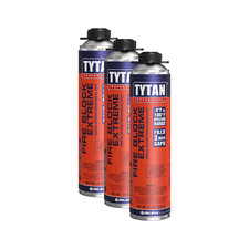 TYTAN Professional Fire Block Extreme Foam Sealant 24 oz 3 Cans 