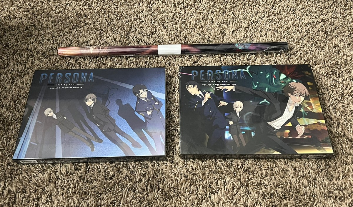 PERSONA - trinity soul - DVD 全巻 BOX付き Persona Trinity Soul Volume 1 + 2 + Scroll Premium Edition DVD