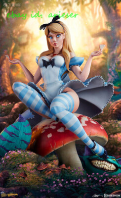 【中古】 ALICE　IN　WONDERLAND Sideshow Alice In Wonderland Fairy Tale Fantasy 200506 Ex Ver