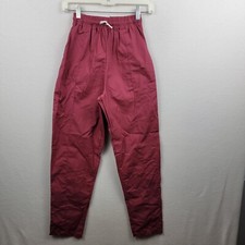 Fashion Seal Heatlhcare Adult Unisex XS Burgundy Red Drawstring Scrub Pants