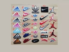 Toppa patch nike adidas jordan termoadesivo misure 4 cm circa