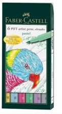 Faber Castell Pitt Artist Pens Brush Tip  Multiple Styles & Colors, YOU CHOOSE!