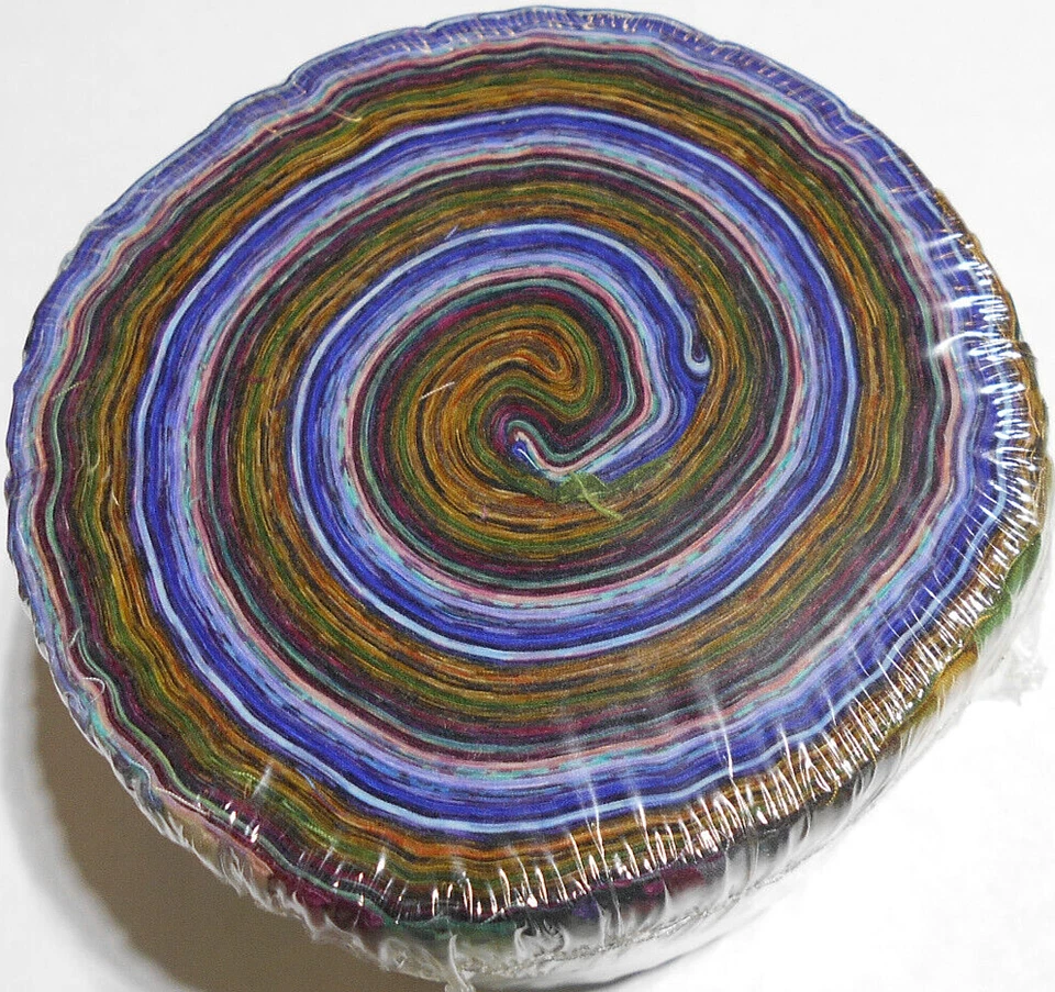 ROBERT KAUFMAN LUNN STUDIOS 完整收藏 ARTISON BATIKS JELLY ROLL — 第 2/2 张图片