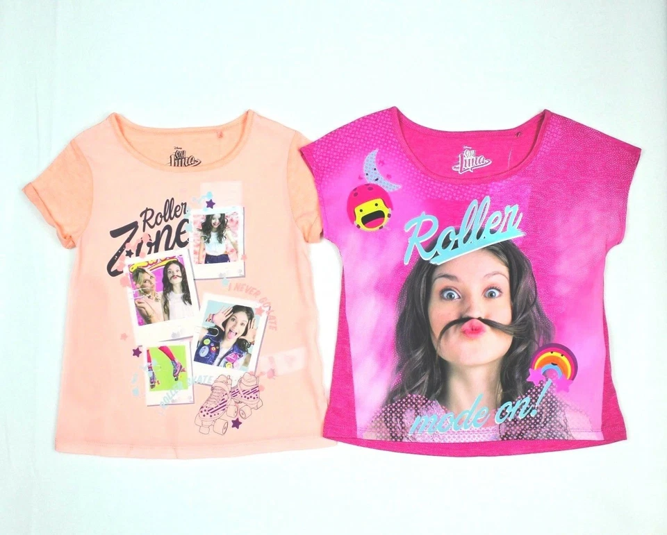 Neu Disney Soy Luna Mädchen Shirt Top T-Shirt Freizeit Sommer rosa pink Gr. 116 - Bild 1 von 1