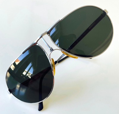 vintage Carrera 5306 col 70 silver rare sunglasses Germany 80s medium vario