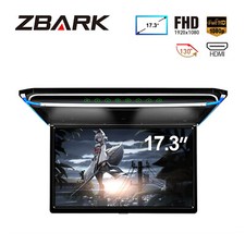 Schermo 17,3" Full HD 1080P tetto auto ribaltabile monitor digitale USB HDMI sovraccarico 
