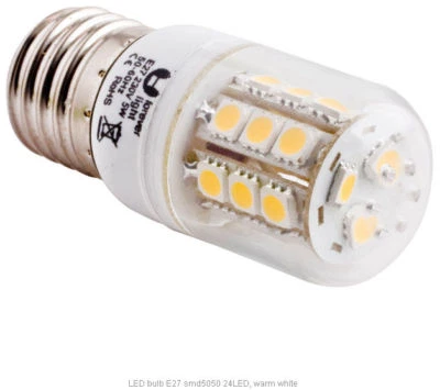 FORCE LIGHT LED 5050 LEDBirne Glühbirne Glühlampe LEDLampe Energiesparlampe E27 warmweiß 5W