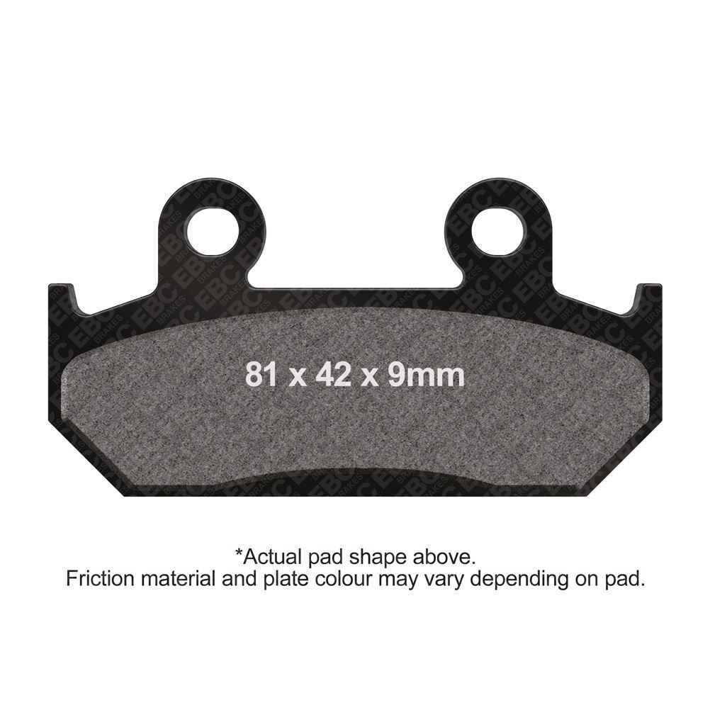 EBC Motorcycle Brake Pads DMX Front Right for Honda XRV 750 Africa Twin 1990-93
