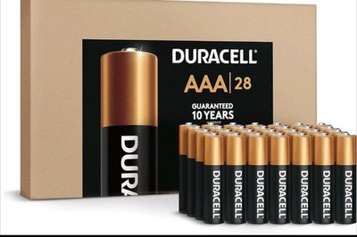 Duracell AAA Batteries - Pack of 28