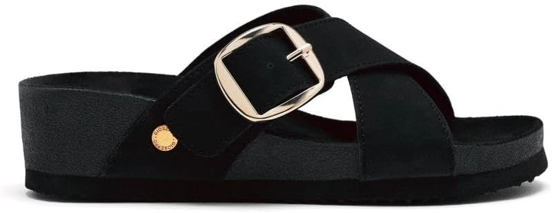 Gioseppo WINN Damen Schwarz Keilabsatz Leicht Komfort 74512-P- 10490₽