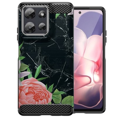 Case For [Moto G (2026 ONLY)] [Flex TPU Fiber SET3] Slim Black Cover