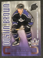 Dustin BROWN 2003-04 Pacific Quest For The Cup Calder Contenders #10 Kings