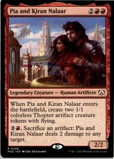 Pia and Kiran Nalaar R Commander: March of the Machine 288 NM MTG x1