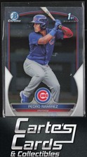 Pedro Ramirez 2023 Bowman #BCP-2 Chrome Prospects Chicago Cubs 1st