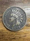 1889 Indian Head Cent Penny   fine  Nice Details “Actual Coin Pictured"