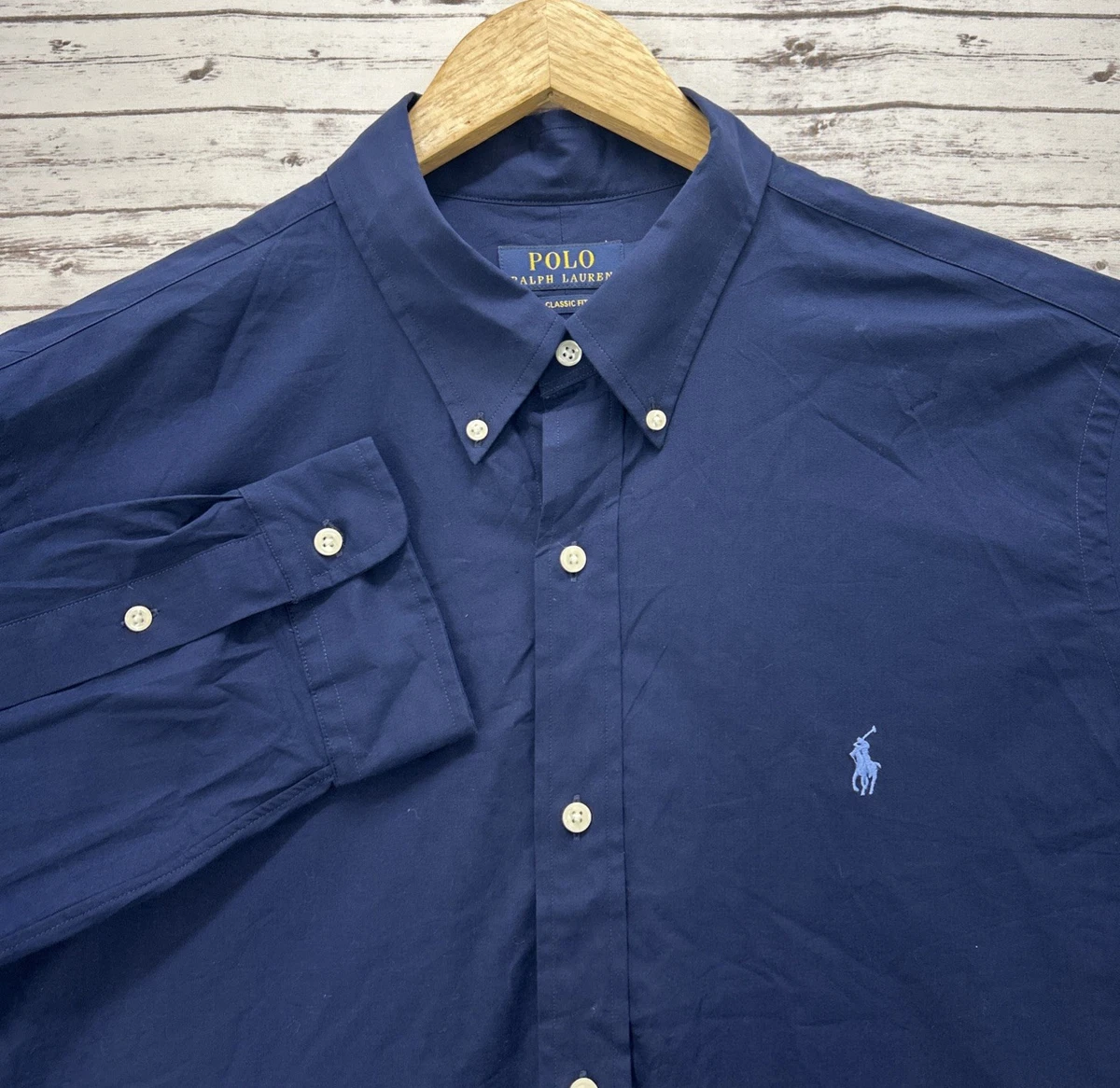 Polo Ralph Lauren Classic Solid Button-Down Dress Shirts for Men for sale | eBay Polo Ralph Lauren Classic Solid Button-Down Dress Shirts for Men for sale | eBay