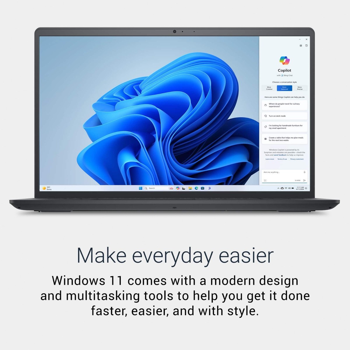2026 Dell Inspiron Laptop 15 Office Touch 13th Gen Intel i7 8GB