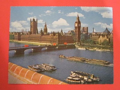 6'' x 8''  House of Parliment  Post Card / Photographic Greeting Card Co, London