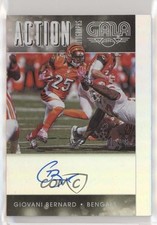 2016 Panini Gala Action Auto 2/25 Giovani Bernard #AA-GBD Auto 0c6