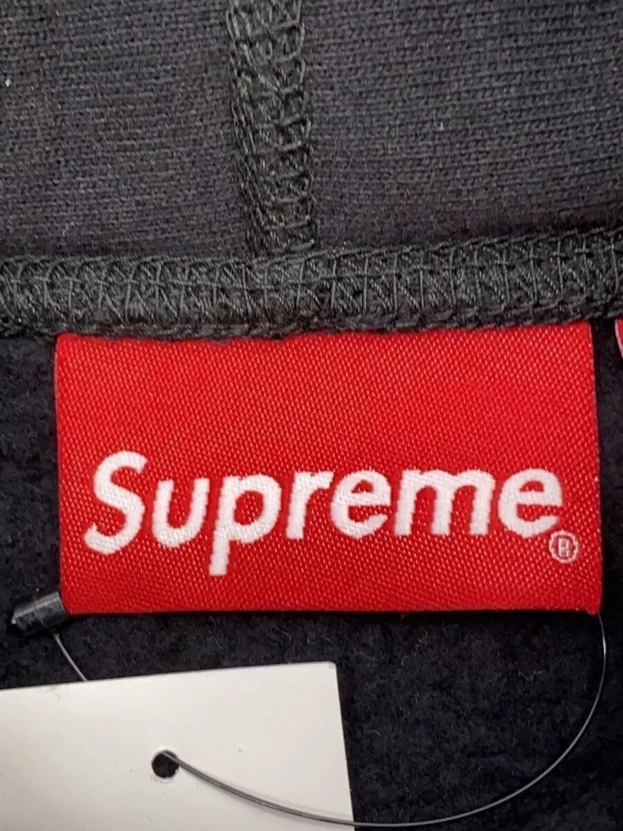 Felpa con cappuccio Supreme M cotone nero SWAROVSKI S LOGO FELPA CON CAPPUCCIO usata