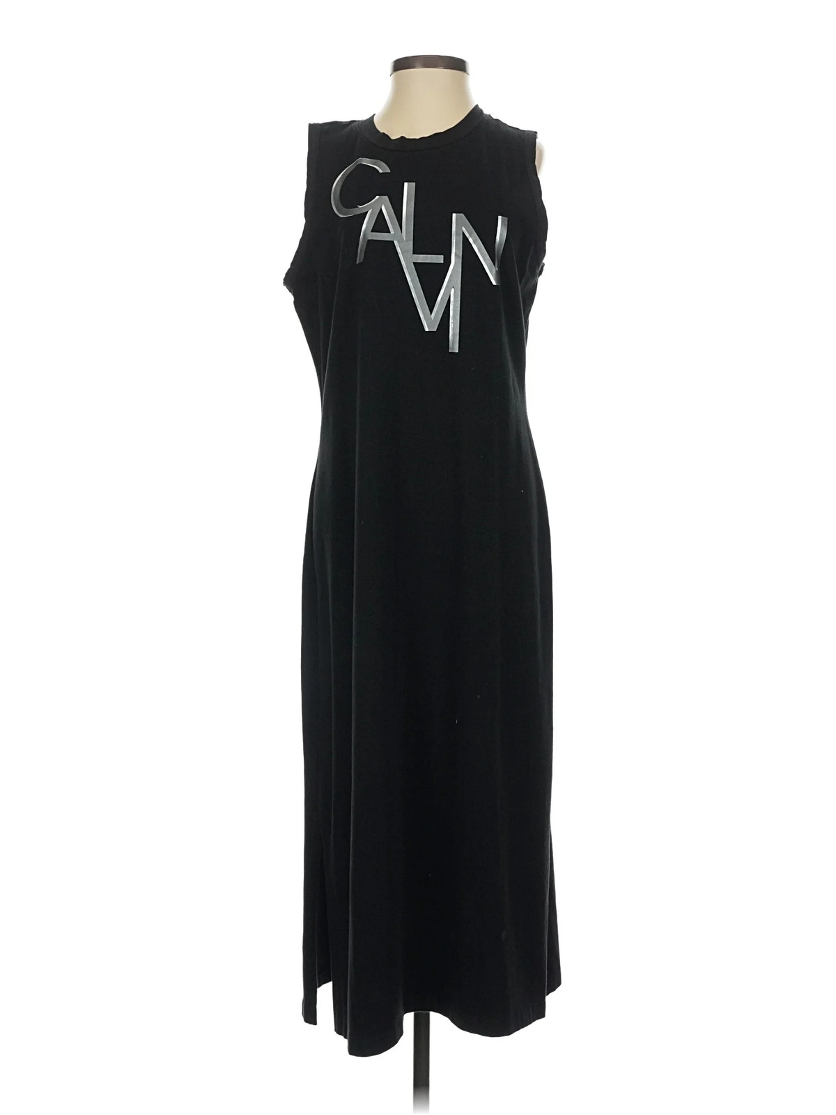 Calvin Klein Women Black Casual Dress S