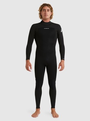 Quiksilver Prologue 3/2mm GBS Back Zip Wetsuit - Men's - Medium / Black