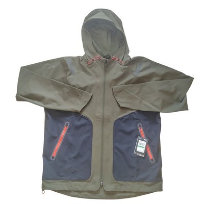 Under Armour Unstoppable Jacket LC Mens Large Olive Green Black Hooded 1389354