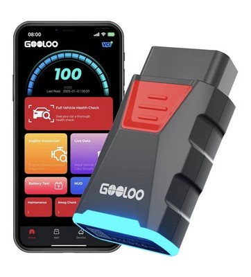 GOOLOO DS100 BT OBD2 Scanner Code Car Reader Diagnostic Tool Full System Fault