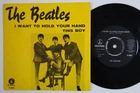 BEATLES I Want To Hold Your Hand RARE Sweden 45 YELLOW VARIANT swedish LISTEN!
