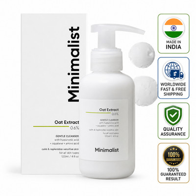 6% Oat Extract + Hyaluronic Acid Gentle Face Wash 50ml