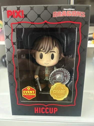 Thrilljoy Pix! How to Train Your Dragon Hiccup Chase Event Exclusive w/protector