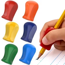 The Pencil Grip Original Pencil Grippers 6 Pcs, Improves Kids Handwriting, 