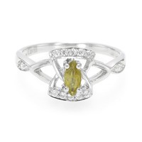 Cavill Ring Damen Sterlingsilber 0,22Ct Kupferturmalin Marquise Echtschmuck