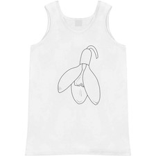 'Snowdrop Flower' Adult Vest / Tank Top AV053676