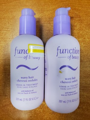 2 Pack: Function of Beauty Wavy Hair Leave-in Treatment 7 oz. ea. (0291) W2D