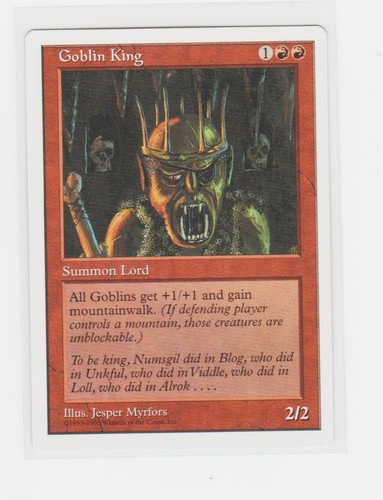 Goblin King Anthologies