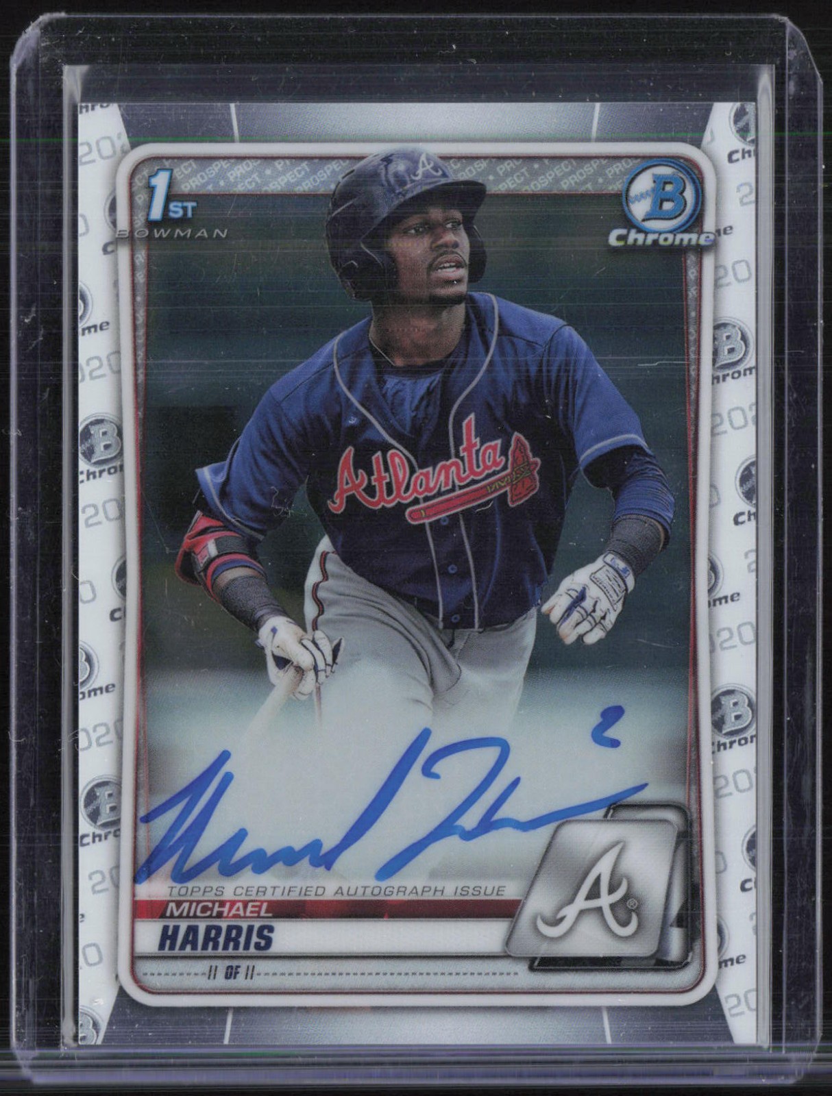 2020 Bowman Chrome Michael Harris Auto Autograph RC Rookie