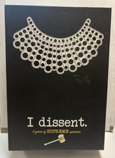 I Dissent A Game Of Supreme Opinions Ruth Bader Ginsberg Trivia Fast Shipping