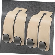 Car Seat Back Storage Hook, Purse Holder for Car, Car Seat Hooks for Beige