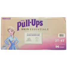 Huggies Pull-Ups Skin Essentials Training Pants, Size 3T-4T 32-40lbs , 96ct