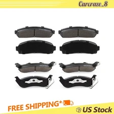 Front Rear Brake Pads Set for Mazda B2300 2.3L 2010 for Mazda B4000 4.0L 2010