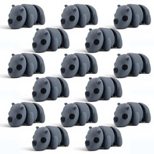 15 PCS Articulated Mini Rhino Toy 1.6" USA Made, Fidget Desk Animal