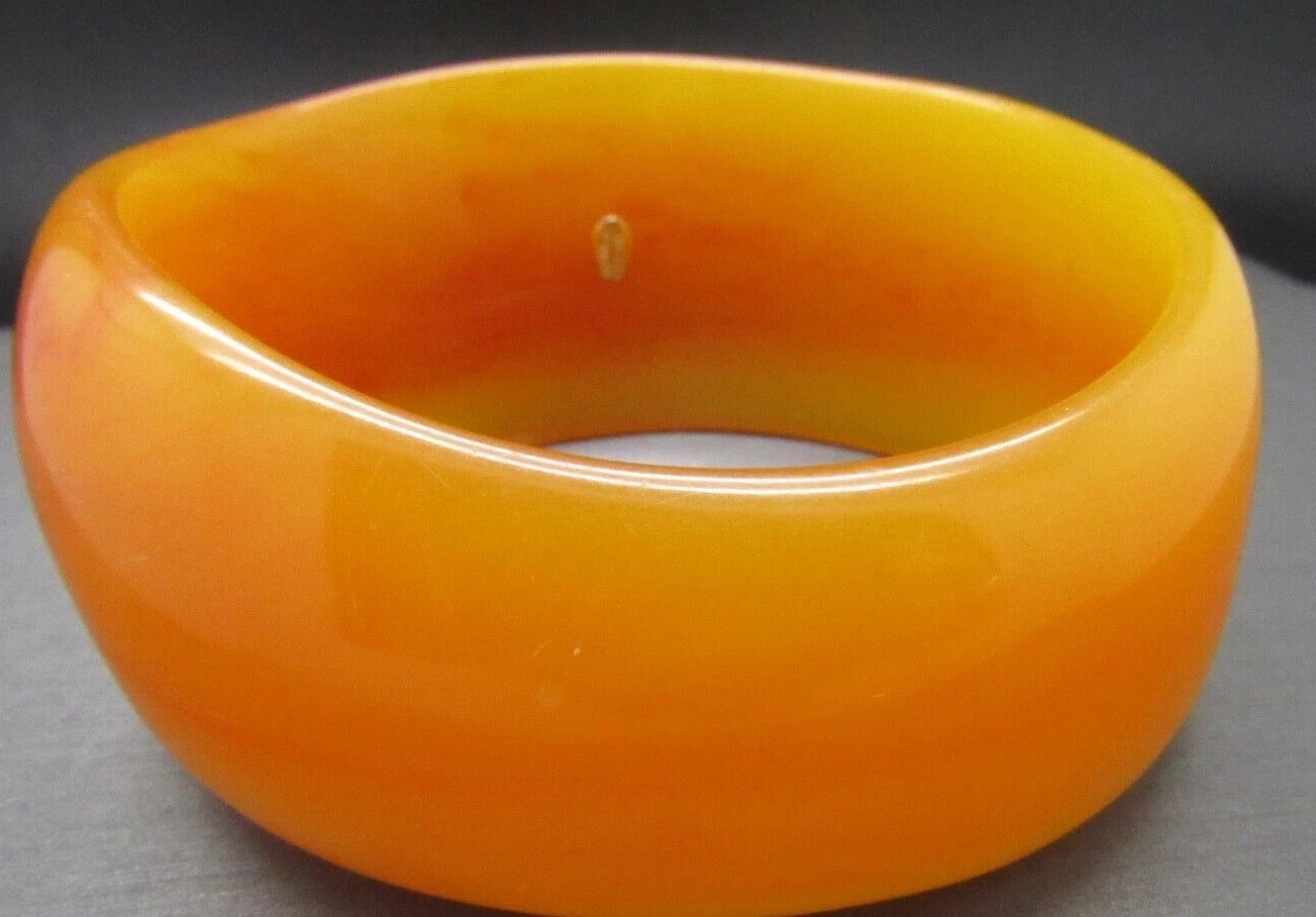 KENNETH J LANE KJL AMAZING VINTAGE WAVY WIDE BRAC… - image 1