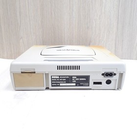 Sega Saturn Japanese white console bundle with 2 controllers & cables tested