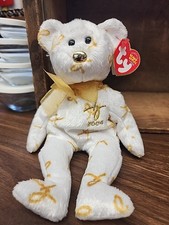 Ty Beanie Baby💜2004 SIGNATURE Bear 8.5" Plush great condition.